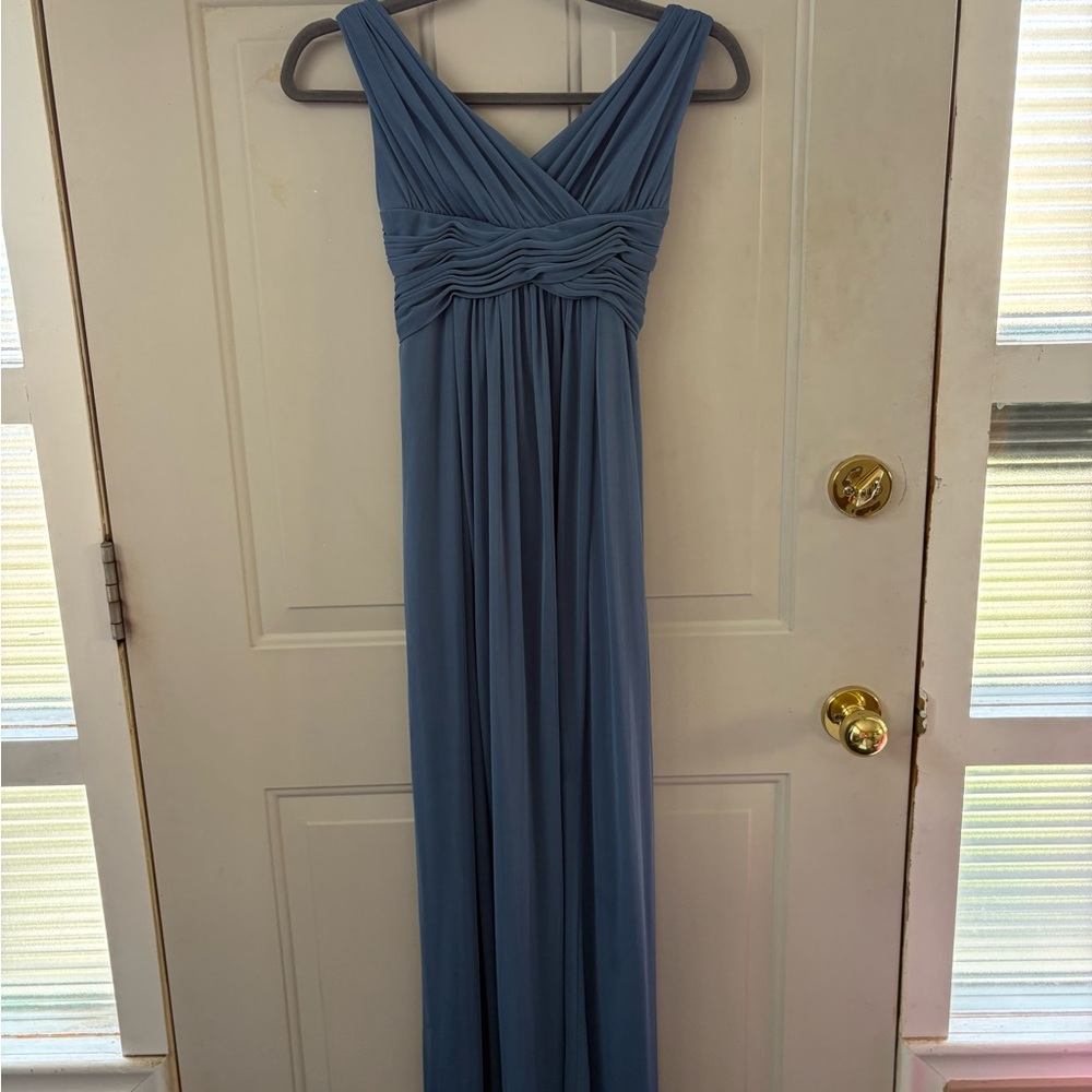Elegant Blue Girls Dress